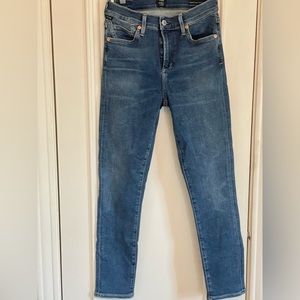 Citizens midrise rocket skinny jeans